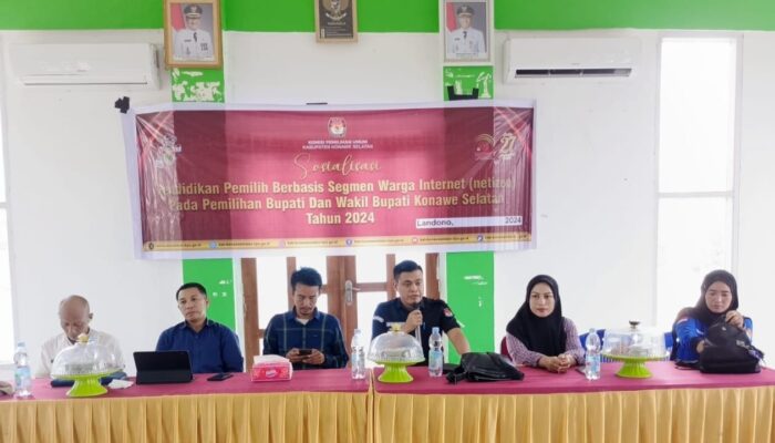 Sosialisasi Pemilih di Era Digital: KPU Konawe Selatan Libatkan Warganet untuk Pilkada 2024