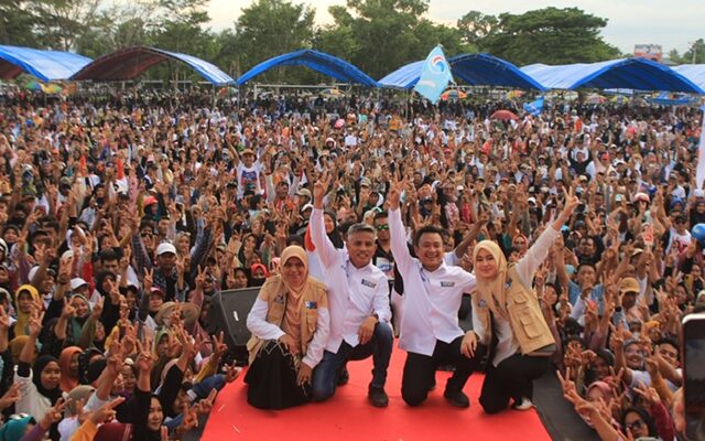 Orasi Politik Radhan-Rasyid: Saatnya Pemimpin Muda Bawa Perubahan untuk Konawe Selatan yang Lebih Baik