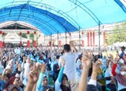 Ribuan Warga Iwoimenda Kolaka Nyatakan Dukungan untuk ASR-Hugua di Pilgub Sultra 2024