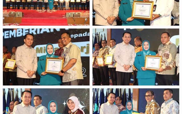 Kadis Kominfo Sumut Terima Penghargaan sebagai Mitra Kerja PKK