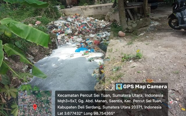 UD. SU ANDA Diduga Buang Limbah B3 ke Irigasi Desa Cinta Rakyat