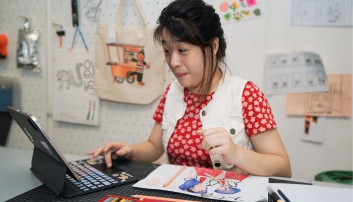 Telkomsel Dukung Pemberdayaan Seniman Disabilitas Melalui Program Sambungkan Senyuman untuk Generasi Gemilang