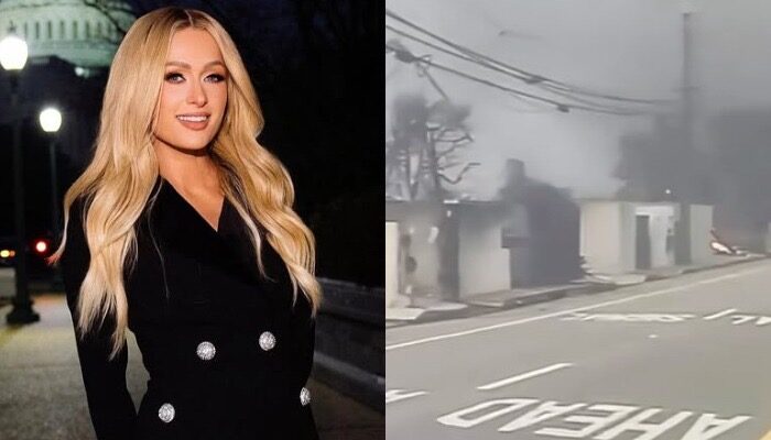 Kebakaran Los Angeles: Paris Hilton Saksikan Rumah Rp129 Miliar Ludes Terbakar di Siaran Berita