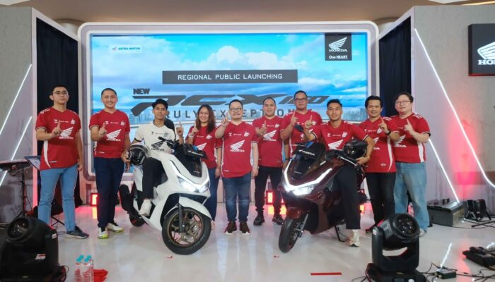 New Honda PCX160 Diluncurkan di Makassar, Tawarkan Desain Mewah dan Teknologi Modern