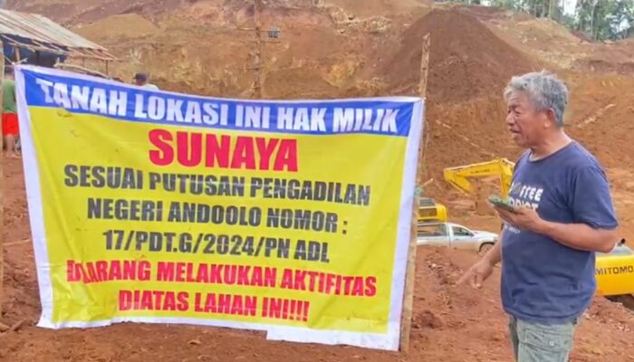 Kesepakatan Damai Tanah Sengketa Dilanggar, PT GMS Tetap Berproduksi