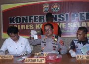 Polres Konsel Bekuk Pengedar Sabu di Kecamatan Buke, Diduga Libatkan Napi
