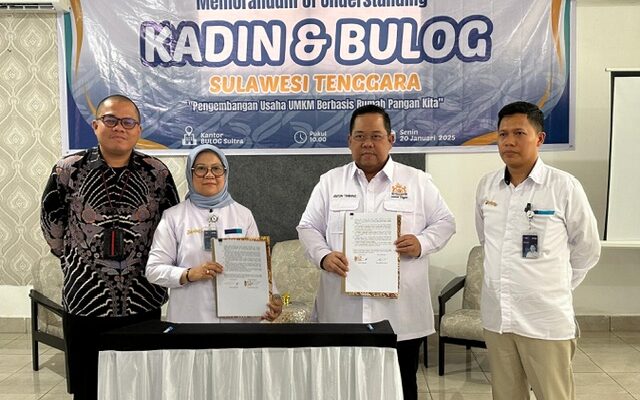 Kemitraan Kadin dan Bulog Sultra Dorong Penguatan UMKM di Bidang Ketahanan Pangan