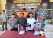 Polresta Kendari Tangkap Dua Pemuda atas Pembunuhan Tragis di Lorong Pelangi