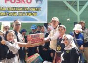 PWI Sultra Peduli Korban Kebakaran di TPA Puuwatu
