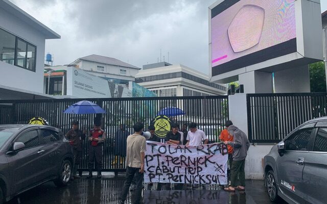 Unras di Ditjen Minerba: GMII Tuntut Pencabutan IUP PT. Pernick Sultra karena Diduga Beraktivitas Tanpa Izin