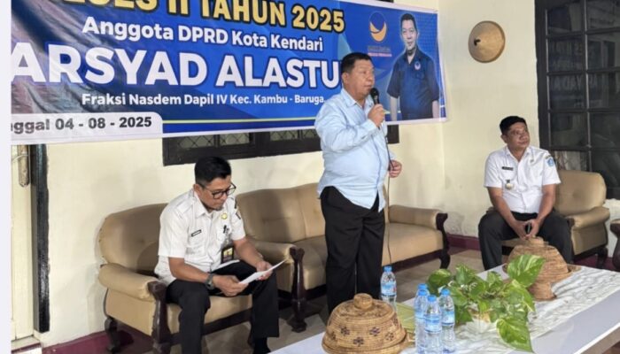 Reses di Kambu dan Padaleu, Arsyad Alastum Serap Aspirasi Warga untuk Pembangunan