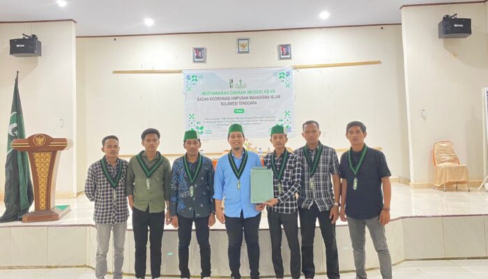 Musda Ke-VII Badko HMI Sultra Resmi Tetapkan Muh Andriansyah Husen sebagai Ketua Umum
