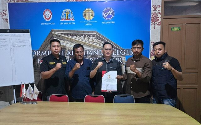 LBH HAMI Sultra Dampingi Tiga Mantan Karyawan PT TPM yang Digugat Perusahaan Sawit