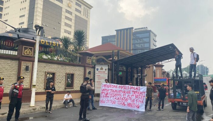 Aksi Jilid 5 di Jakarta, Mahasiswa Desak Penuntasan Kasus Tambang Ilegal PT Kasmar Tiar Raya