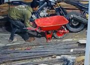 Warga Kambu Kehilangan Gerobak untuk Kedua Kalinya, Aksi Pelaku Terekam CCTV