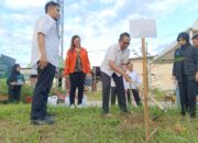 Gandeng Tripel C, PT CARSURIN Tbk Hijaukan Kendari Lewat Aksi Tanam 150 Pohon Mahoni