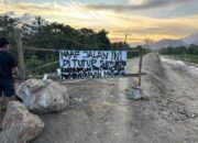 Pembayaran Material Diduga Belum Tuntas, Jembatan Trans Sulawesi di Konut yang Diresmikan Gubernur Sultra Kini Ditutup Kembali