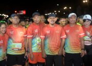 Ribuan Pelari Warnai Night Run 5K OJK Sultra: Literasi Keuangan dengan Sentuhan Gaya Hidup