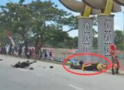 Event Bupati Bombana Cup I Road Race Disoroti Usai Salah Satu Raider Patah Kaki, Diduga Minim Pengamanan