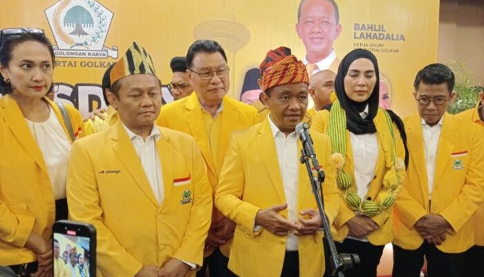 Bahlil Puji Kepemimpinan Herry Asiku, Sebut Telah Meletakkan Fondasi Kuat Golkar Sultra