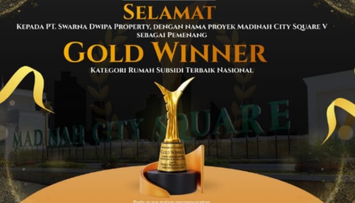 Harumkan Nama Sultra di Bidang Properti, PT SDP Kembali Raih Gold Winer dalam Ajang Nasional
