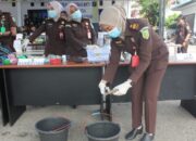 Wujud Nyata Akuntabilitas dan Transparansi, Kejari Konawe Musnahkan Barang Bukti 41 Perkara Inkrah