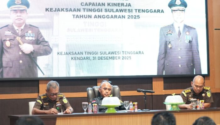 Fokus pada Pemulihan Aset, Kejati Sultra Tutup Tahun 2025 dengan Realisasi PNBP 173%
