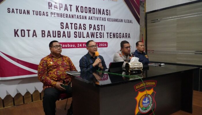 Satgas PASTI Hentikan Investasi Ilegal AMG Pantheon di Sultra, Kerugian Ditaksir Rp130 Miliar