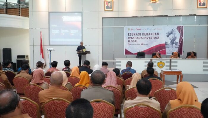 Lawan Skema Ponzi, OJK Gandeng Pemkot Baubau Lindungi Keuangan Masyarakat Kepulauan