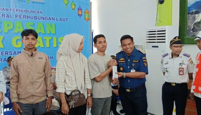 Bantu Ringankan Beban Warga, Kemenhub Fasilitasi Warga Sultra Mudik Gratis Jalur Laut