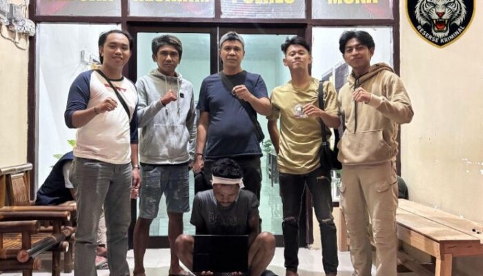 Tak Kuasa Menahan Amukan Warga, Pelaku Begal di Muna ini Nekat Lompat ke Laut