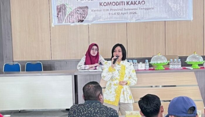 Perkuat Sektor Pertanian, OJK Sultra dan Pemkab Konsel Bekali Petani Kakao Literasi Keuangan