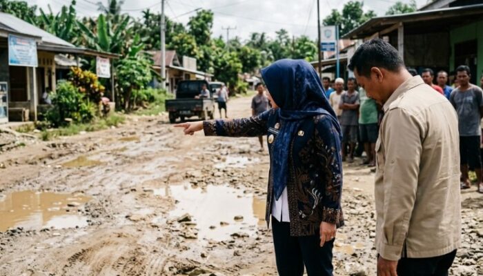 Geram Jalan Tunggala Tak Kunjung Diaspal, Wali Kota Kendari Tegur Keras Plt Kadis PUPR