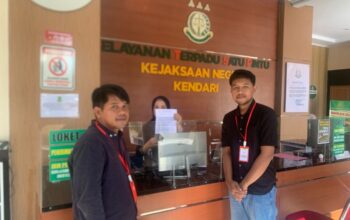 Diduga Manipulasi Anggaran Rp1,6 Miliar, Pihak Ketiga Jasa Kebersihan Pemkot Kendari Dilaporkan ke Kejari