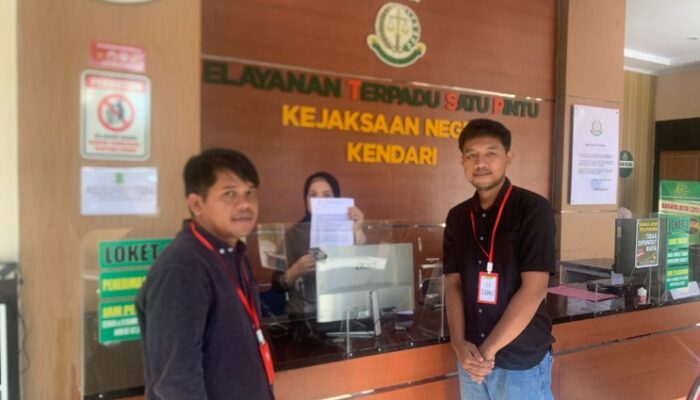 Diduga Manipulasi Anggaran Rp1,6 Miliar, Pihak Ketiga Jasa Kebersihan Pemkot Kendari Dilaporkan ke Kejari