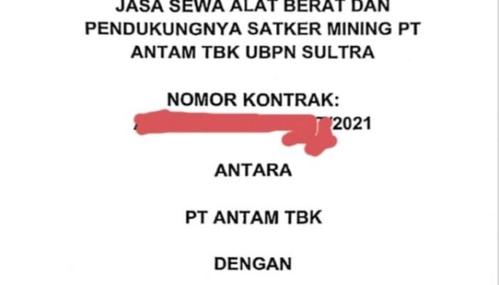 Usut Kontrak Alat Berat PT Antam dan PT SJS Senilai Ratusan Miliar, DPRD Sultra Agendakan RDP