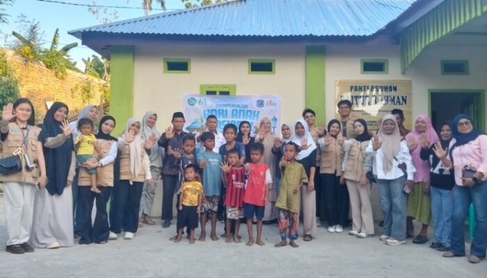 Satu Hari Menjelang HAN, DP3A Muna dan Forum Anak Anahihino Wuna Berbagi Kasih di Panti Asuhan