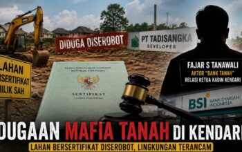 Dugaan Penyerobotan Lahan SHM di Puuwatu Dilaporkan ke Polda Sultra, Pihak Developer Hingga Perbankan Disorot