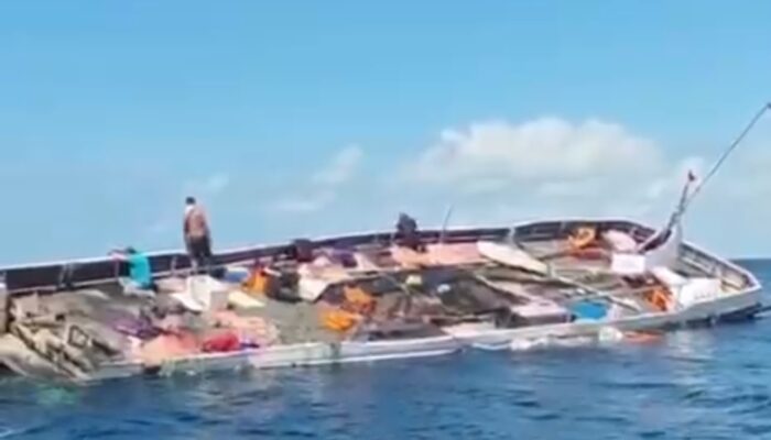 KM Mahkota Menui Karam di Perairan Morowali, KSOP Kendari Pastikan 7 ABK Selamat