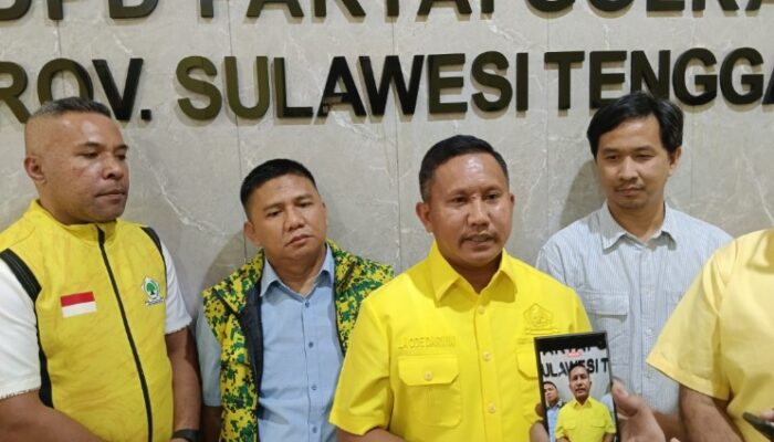 Pengurus DPD Golkar Sultra Siap Dilantik 5 September Mendatang di Kolaka, Konsolidasi Digenjot Merata