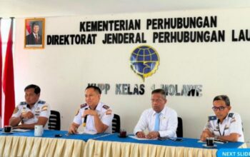 Tingkatkan Pelayanan dan Safety, UPP Kelas I Molawe Gelar Evaluasi Kinerja Bulanan
